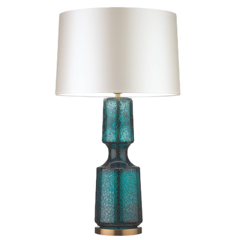 Lampada da Tavolo in Vetro Artistico - Eleganza Creativa per Camera e Soggiorno