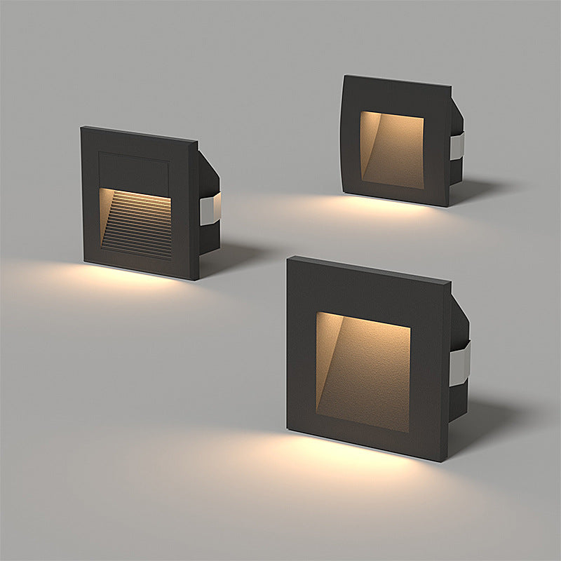 Faretti LED a Fasci Luminosi Ampi - Illuminazione Sicura e Moderna per Esterni