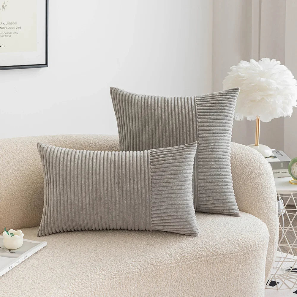 Fodera per Cuscino in Velluto a Coste - Eleganza e Comfort per Ogni Ambiente