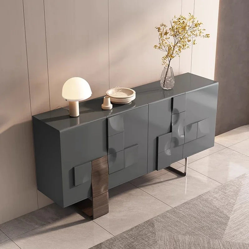 Armadio Decorativo Minimalista - Eleganza Italiana per il Tuo Soggiorno