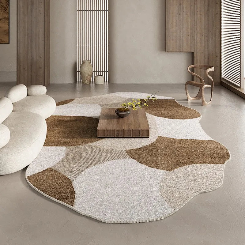 Tappeto Irregolare Geometrico - Eleganza e Comfort per Ogni Stanza