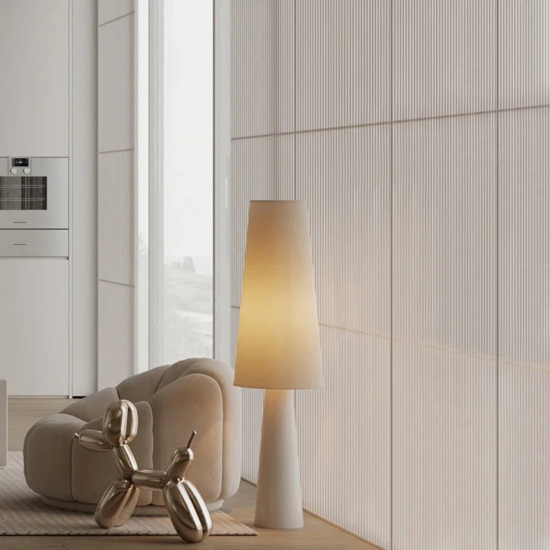 Lampada da Terra Nordic Wabi Sabi - Eleganza Minimalista per la Casa