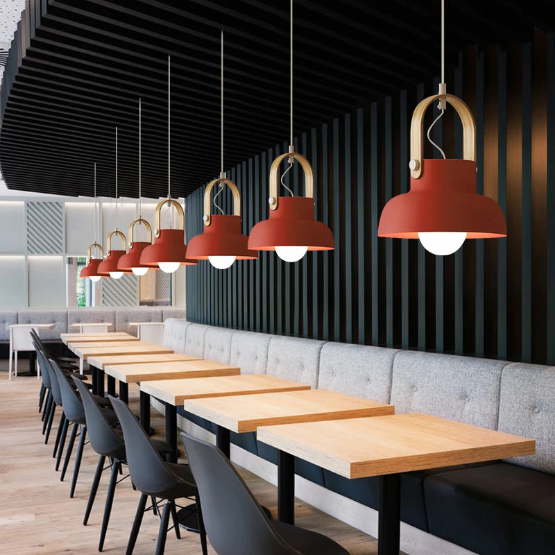 Eleganza Moderna con Lampada a Sospensione Loft Macaron