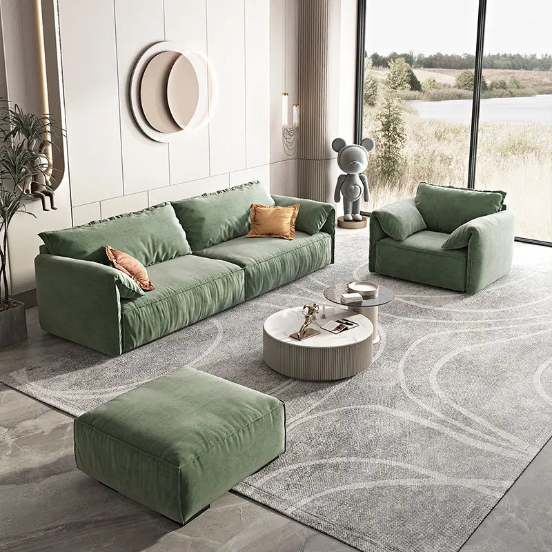 Divano Moderno in Tessuto di Lusso - Comfort e Stile per Ogni Soggiorno