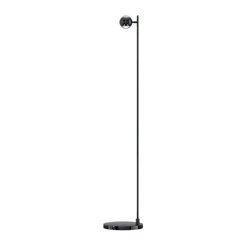 Raffinatezza Art Déco con una Lampada da Terra in Acciaio Inossidabile