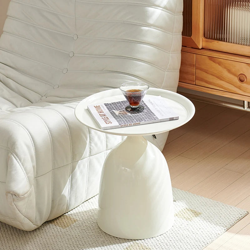 Stile Classico con Tavolino da Caffè Rotondo