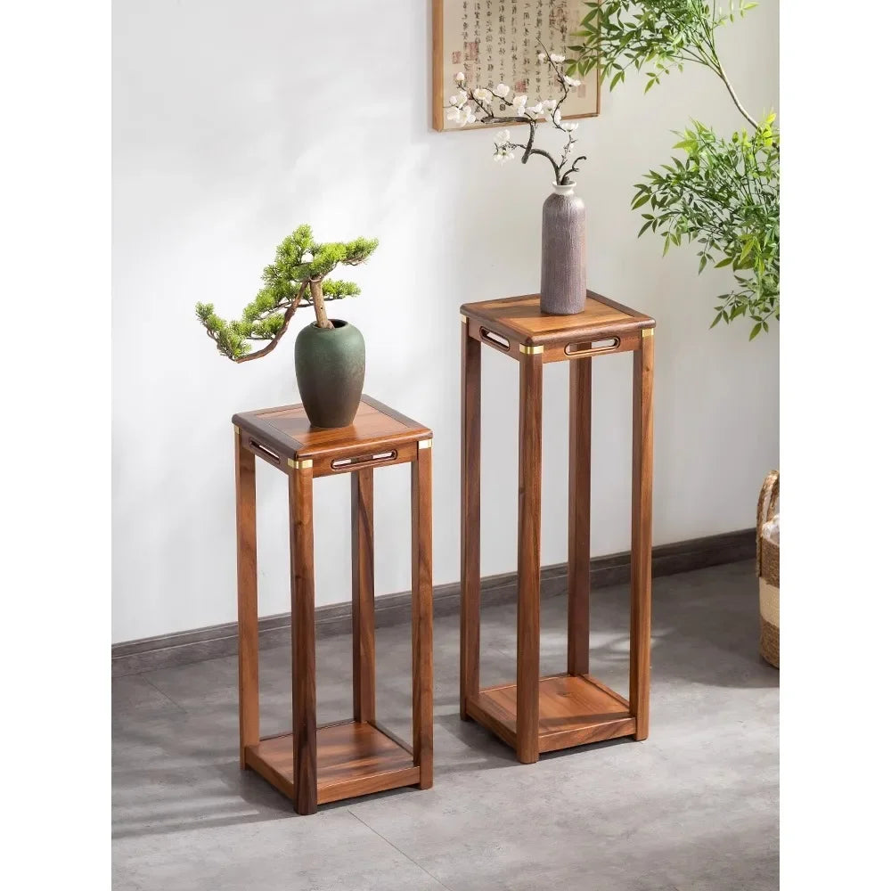 Supporto per Fiori in Legno Massello - Eleganza e Tradizione per la Tua Casa