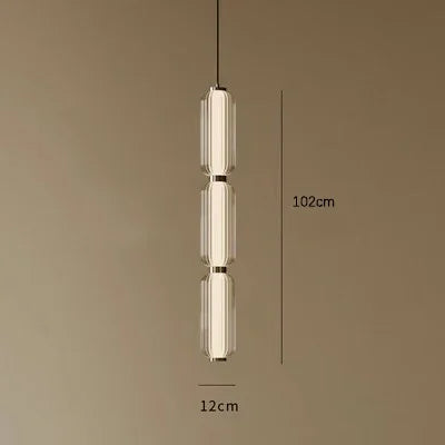 Lampadario da Soggiorno di Lusso - Design Americano con Combinazione di Scale