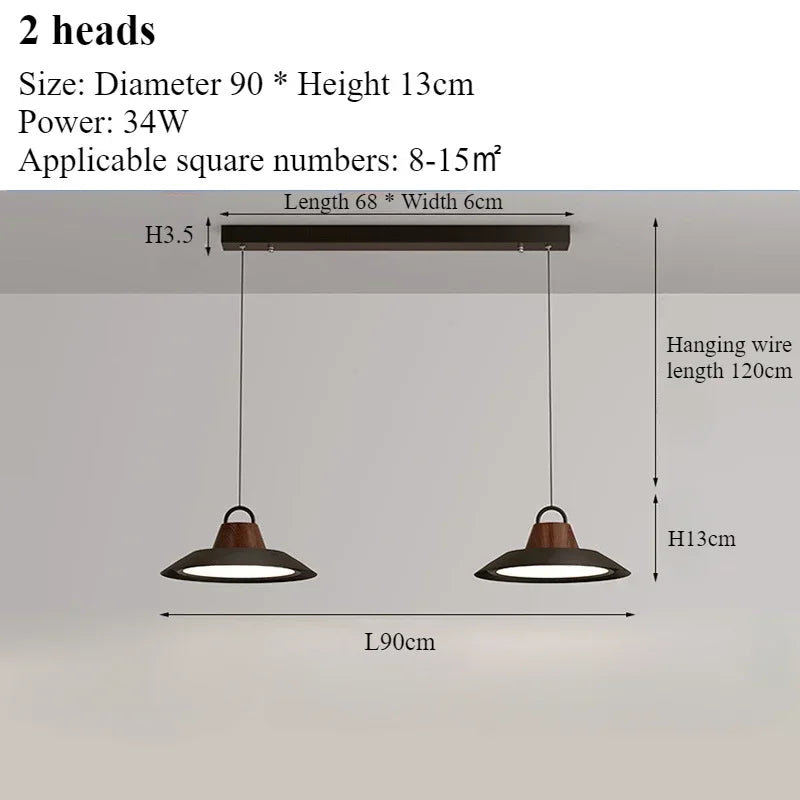 Lampada a Sospensione in Ferro Minimalista - Eleganza e Raffinatezza per Ogni Ambiente