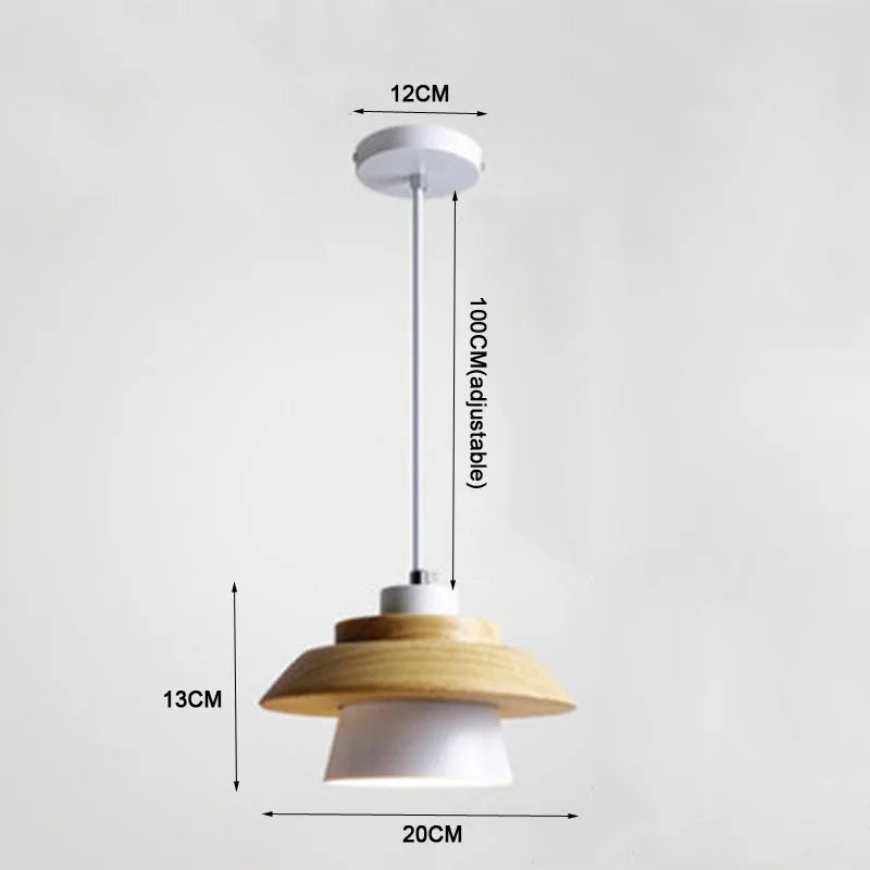 Eleganza Minimalista con Lampadario a LED in Stile Nordico