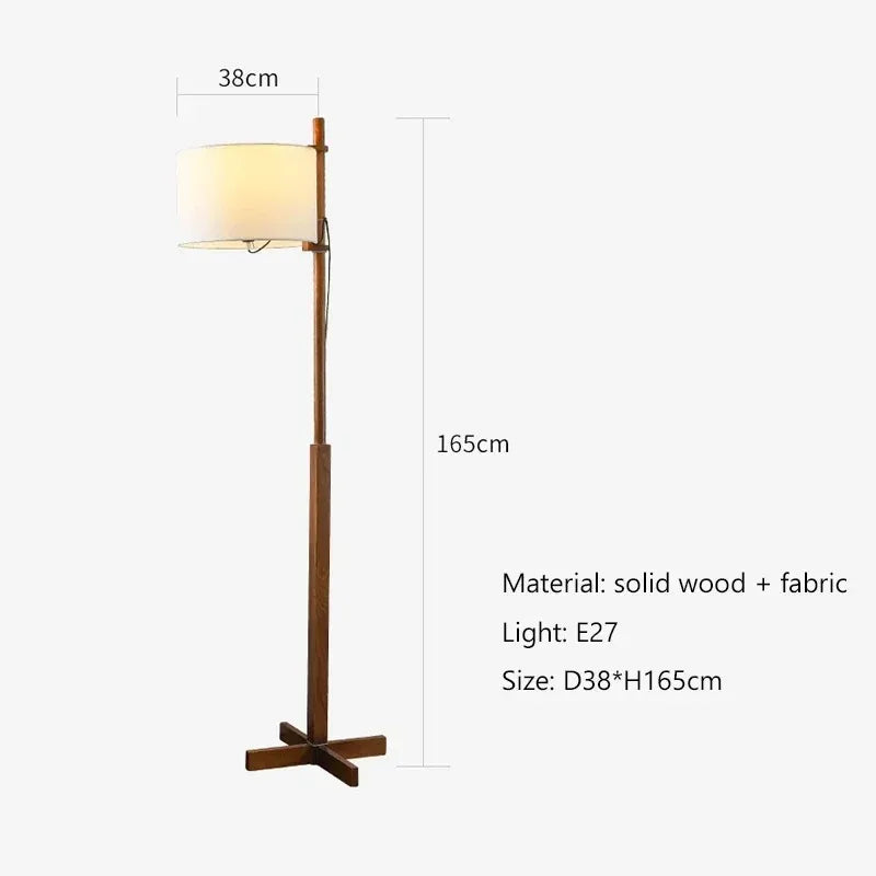 Eleganza Minimalista con una Lampada da Terra in Stile Wabi-Sabi