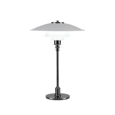 Eleganza Scandinava con Lampada da Scrivania in Vetro