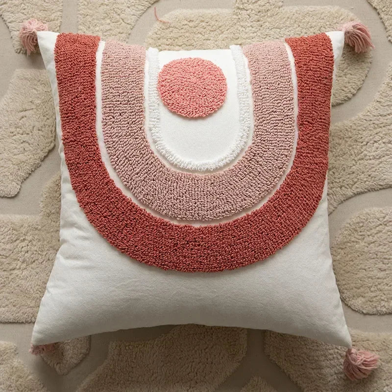 Federa per Cuscino Trapuntata Rosa - Eleganza e Comfort per Ogni Ambiente