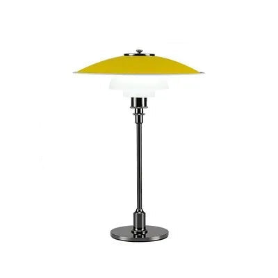 Eleganza Scandinava con Lampada da Scrivania in Vetro