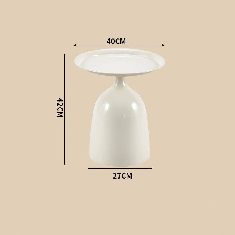 Stile Classico con Tavolino da Caffè Rotondo