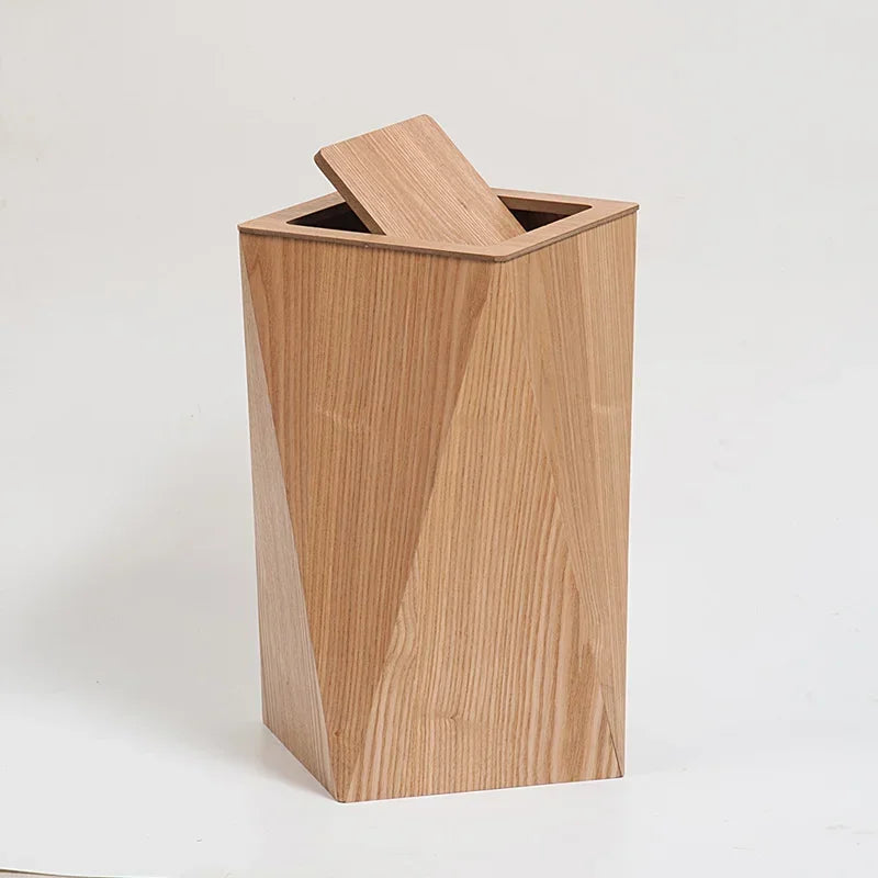 Pattumiera in Legno Nordic Light - Stile e Funzionalità per Ogni Ambiente