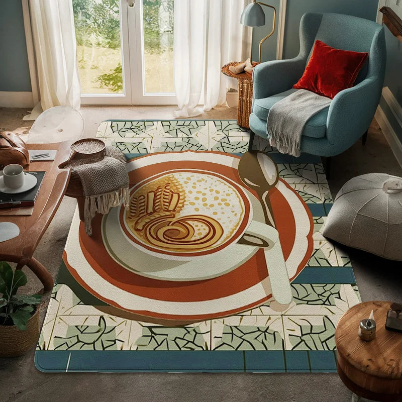 Tappetino Geometrico Astratto Morandi - Eleganza e Raffinatezza per Ogni Ambiente