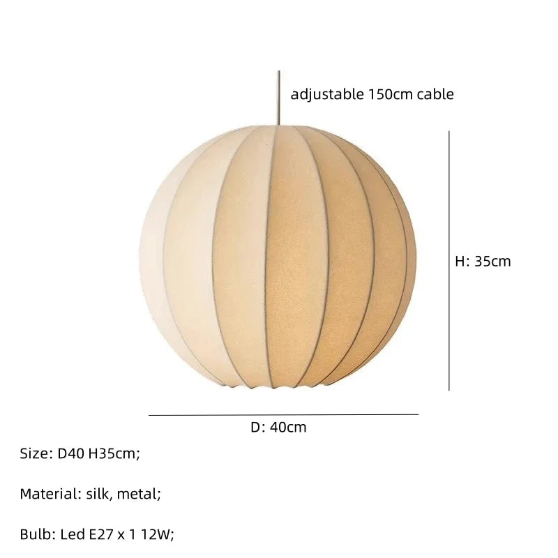 Lampada a Sospensione Nordic E27 - Eleganza e Minimalismo per la Tua Casa