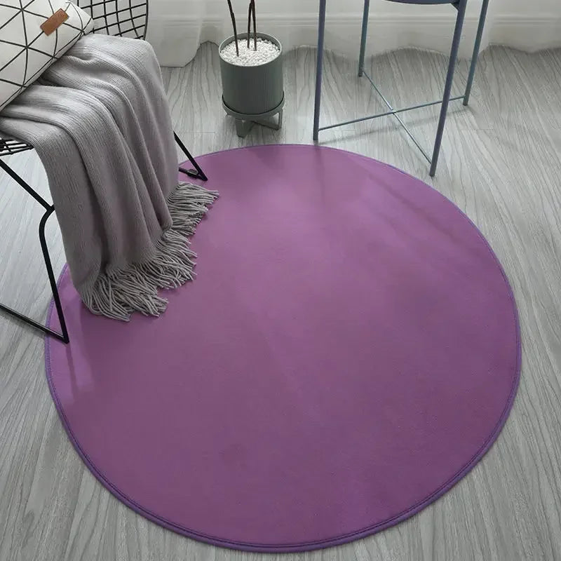 Tappeto Rotondo Nordico - Eleganza e Comfort per Ogni Stanza