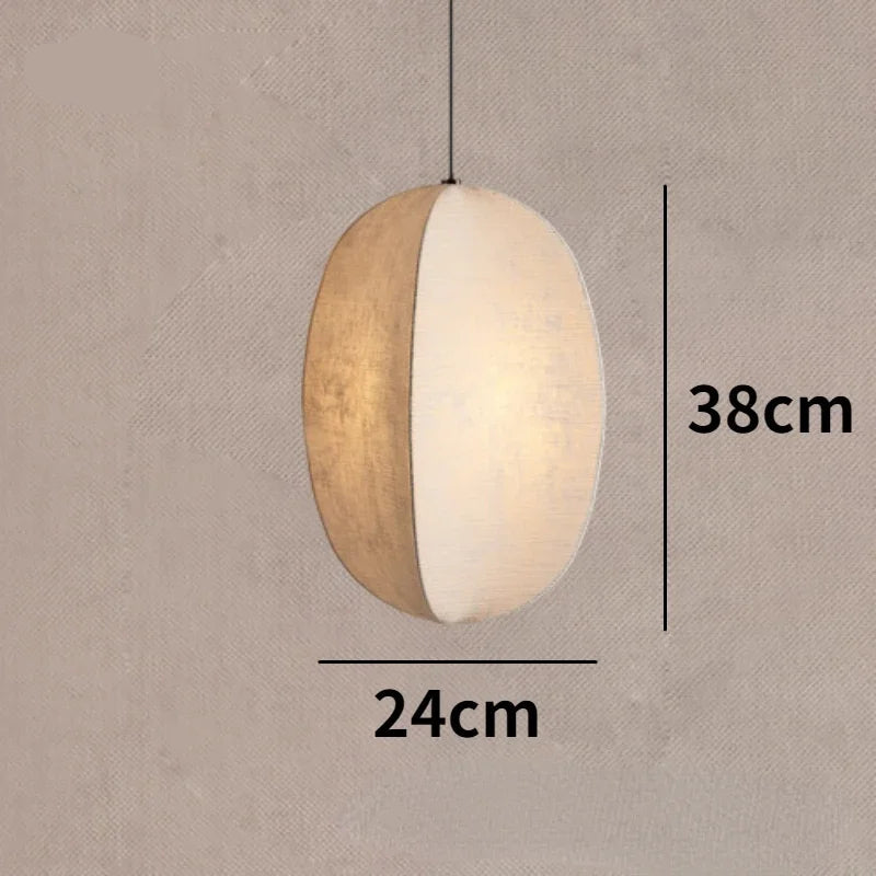 Lampadario a Vento Silenzioso in Stile Giapponese Zen - Design Creativo per un'Atmosfera Rilassante
