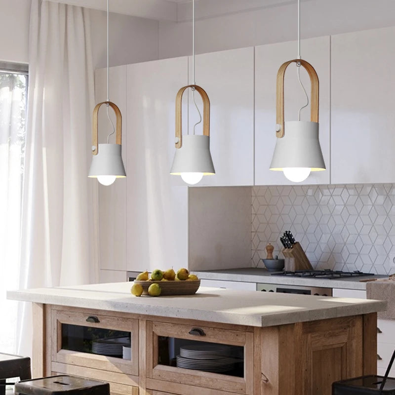 Eleganza Moderna con Lampada a Sospensione Loft Macaron