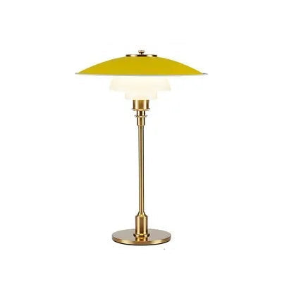 Eleganza Scandinava con Lampada da Scrivania in Vetro