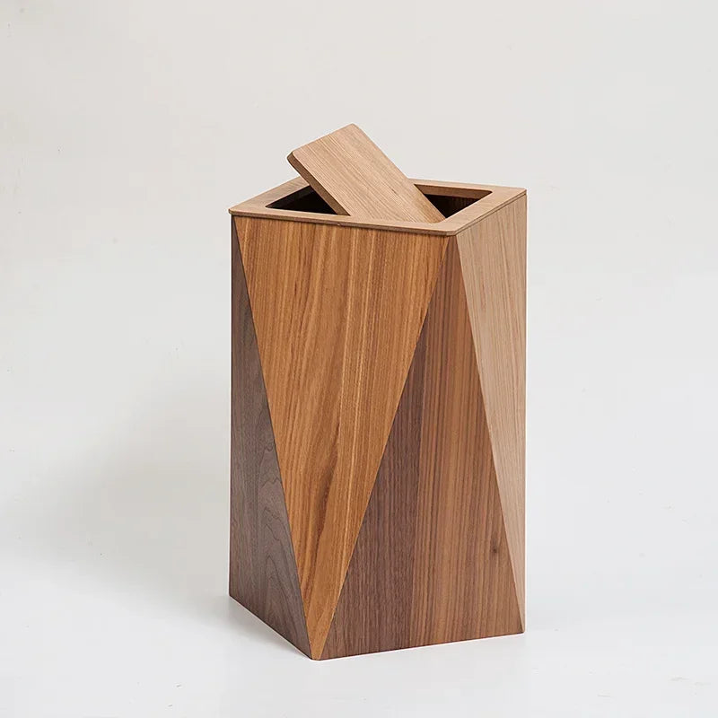 Pattumiera in Legno Nordic Light - Stile e Funzionalità per Ogni Ambiente