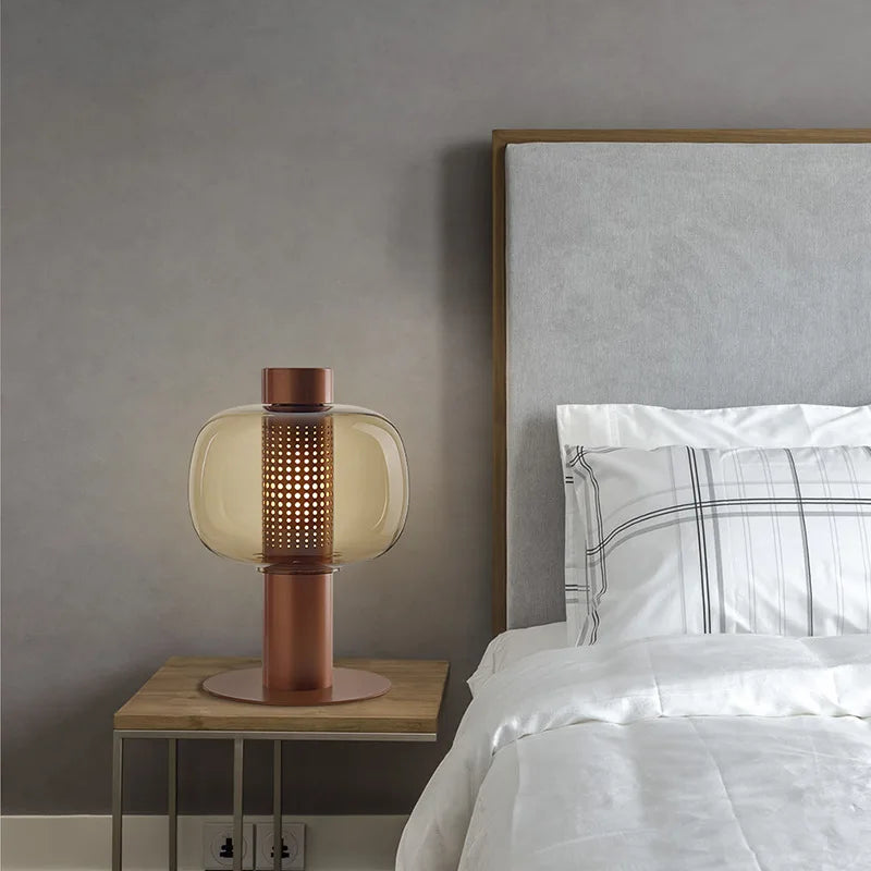 Lampada da Tavolo Bonbori Brokis - Design Retro in Vetro per un'Illuminazione Elegante e Funzionale