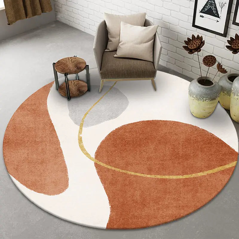 Tappeto Rotondo di Lusso - Eleganza e Comfort per Ogni Stanza
