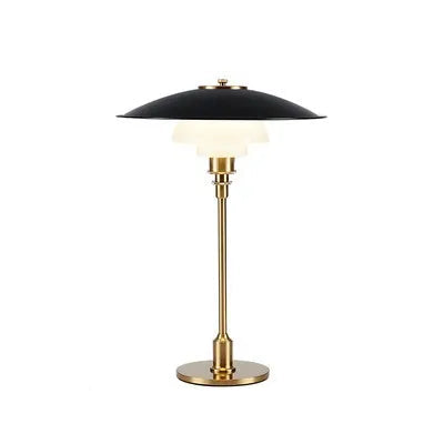 Eleganza Scandinava con Lampada da Scrivania in Vetro