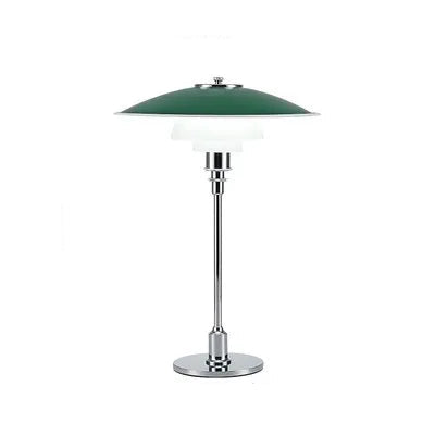 Eleganza Scandinava con Lampada da Scrivania in Vetro