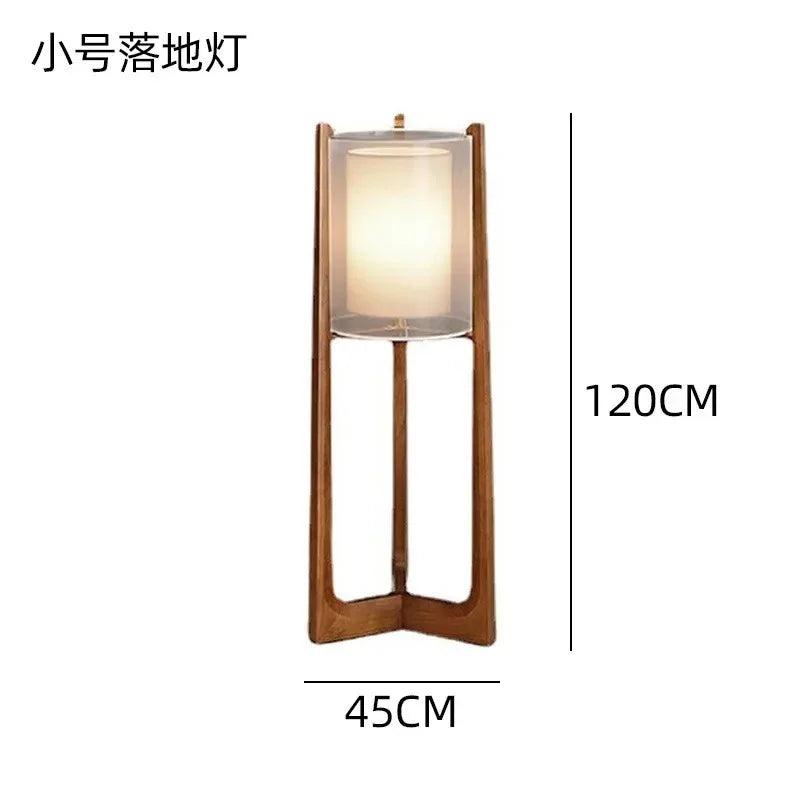 Lampada da Terra Giapponese Quinn - Eleganza e Raffinatezza per Ogni Ambiente