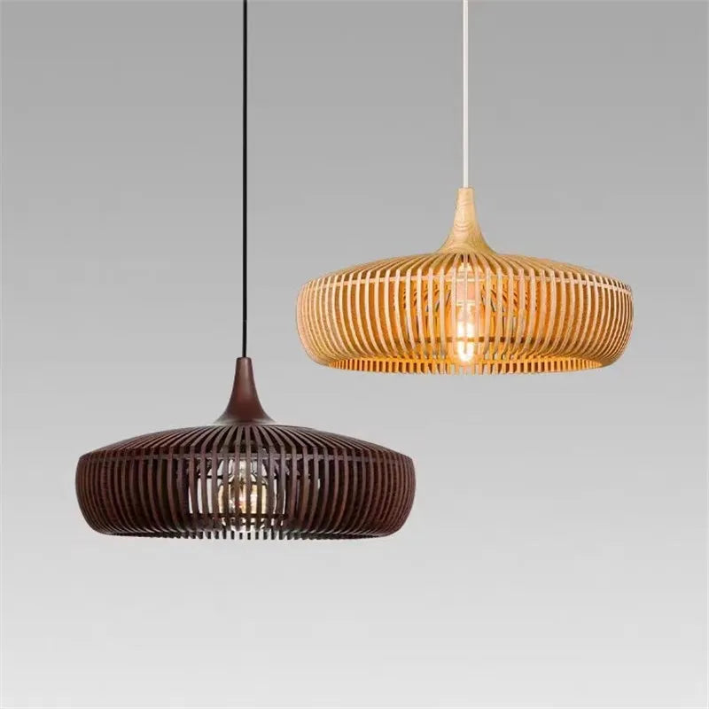 Lampada a Sospensione Clava Dine Log – Design Naturale e Atmosfera Accogliente