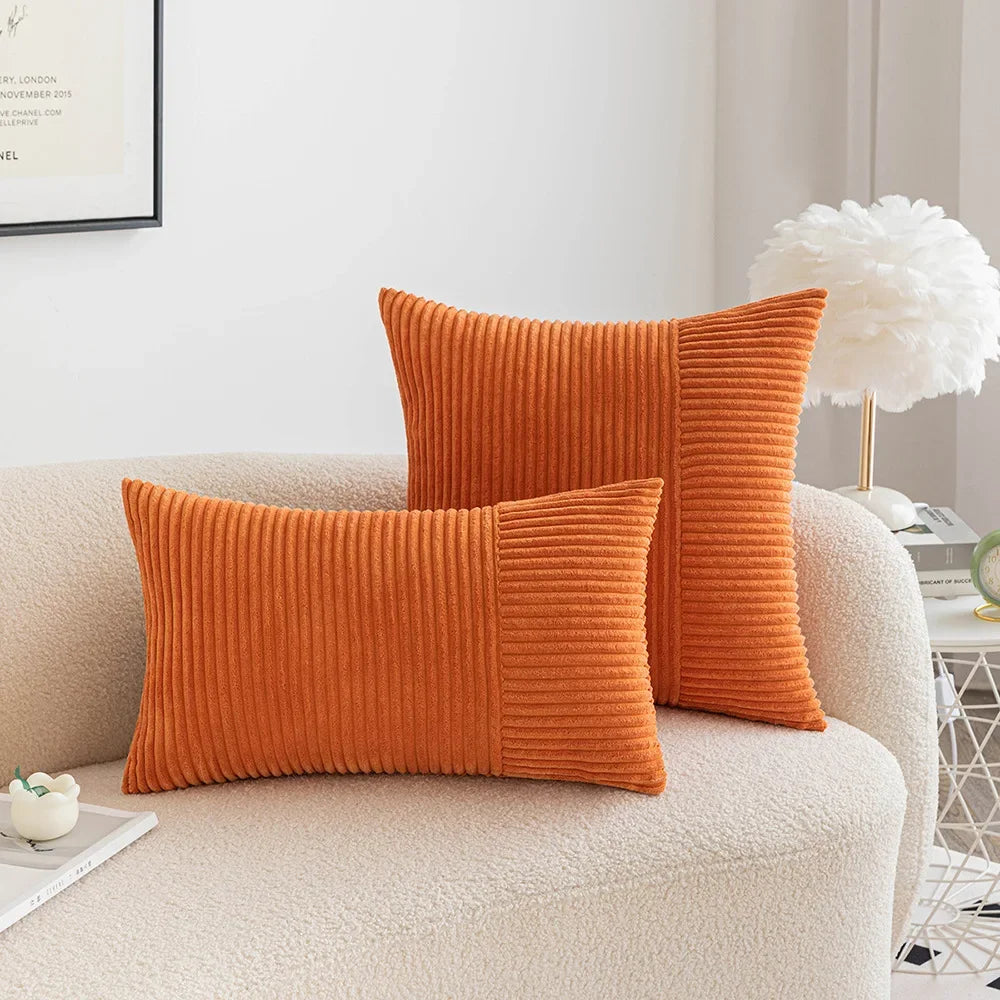 Fodera per Cuscino in Velluto a Coste - Eleganza e Comfort per Ogni Ambiente