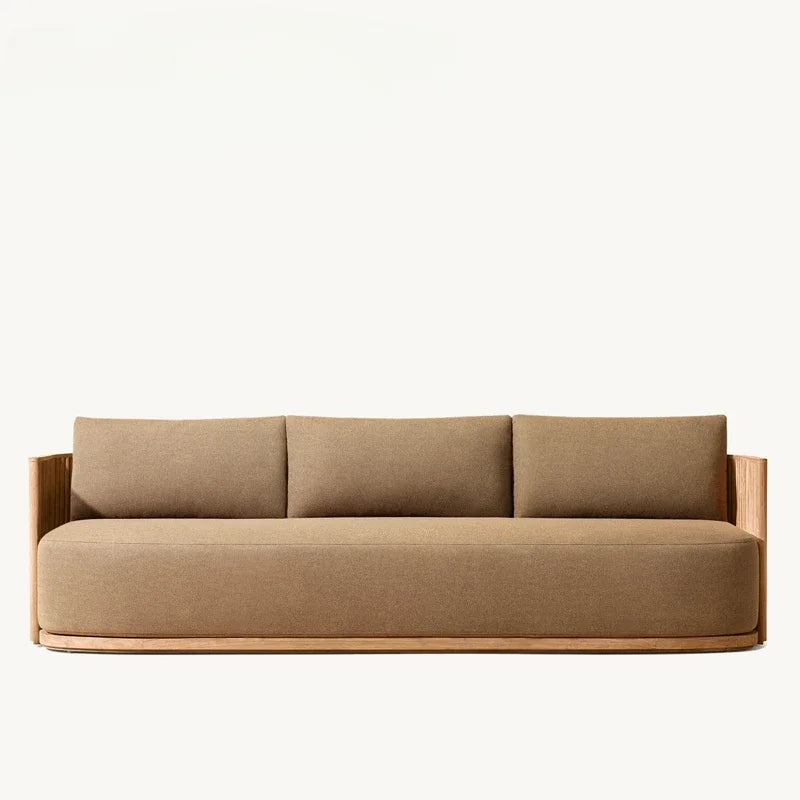 Divano da Esterno in Teak di Lusso: Eleganza e Durabilità per il Tuo Giardino