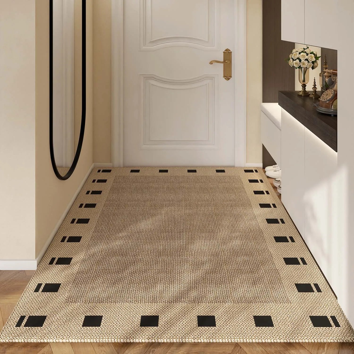 Zerbino d'Ingresso Marrone - Eleganza e Funzionalità per Ogni Ambiente