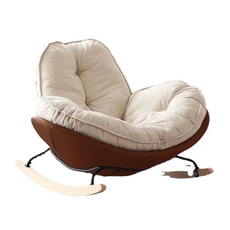 Poltrona a Dondolo Nordic Egg - Eleganza e Comfort per Ogni Ambiente