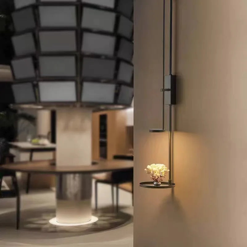 Applique da Parete in Metallo Nero - Eleganza e Raffinatezza per Ogni Ambiente