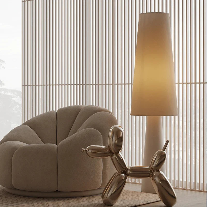 Lampada da Terra Nordic Wabi Sabi - Eleganza Minimalista per la Casa