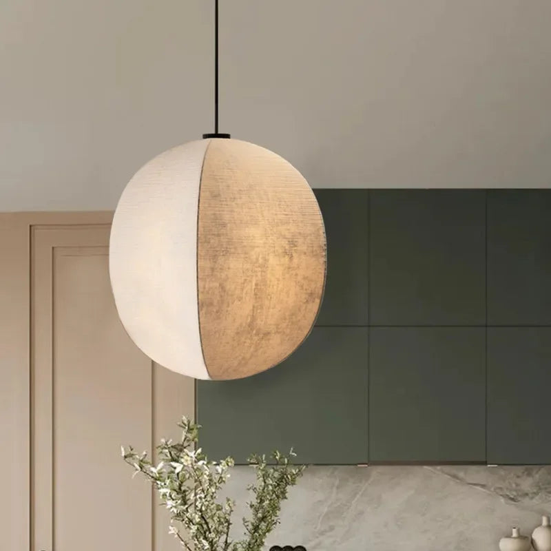 Lampadario a Vento Silenzioso in Stile Giapponese Zen - Design Creativo per un'Atmosfera Rilassante
