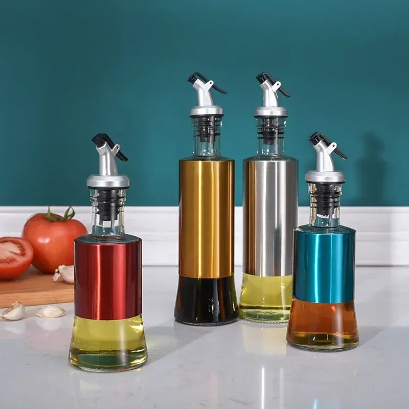 Bottiglia di Condimento in Acciaio Inossidabile - Eleganza e Funzionalità per la Tua Cucina