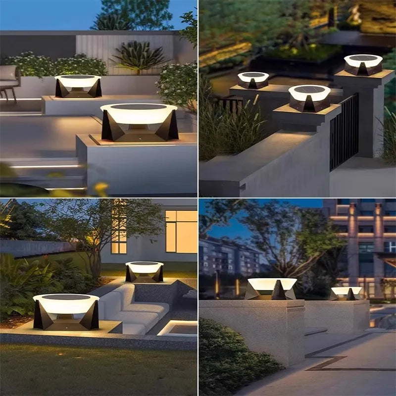 Luci da Giardino Solari a Colonna – Design Moderno e Funzionalità Avanzata
