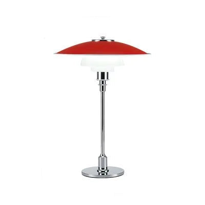 Eleganza Scandinava con Lampada da Scrivania in Vetro
