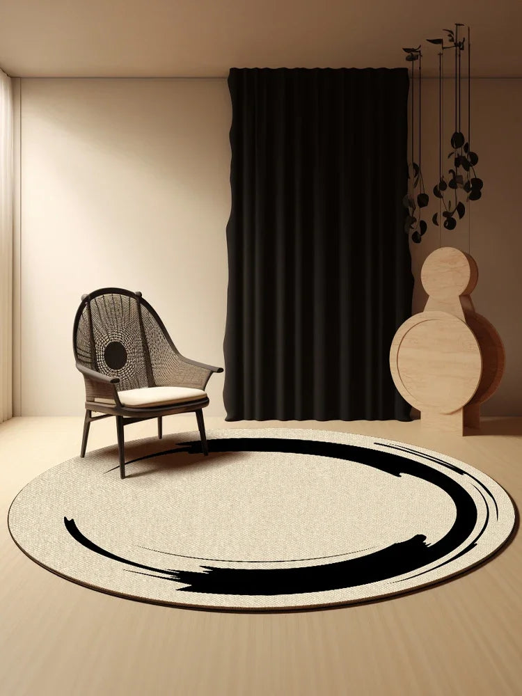 Tappeto Rotondo Geometrico: Eleganza e Praticità per la Tua Casa