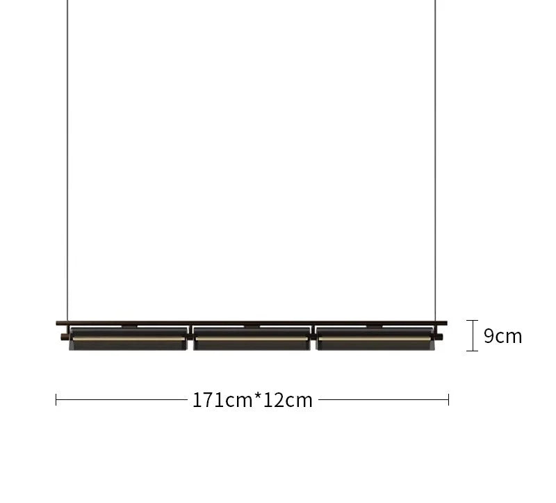 Lampadario Minimalista Italiano - Design Industriale di Lusso per Ristoranti e Ambienti Moderni