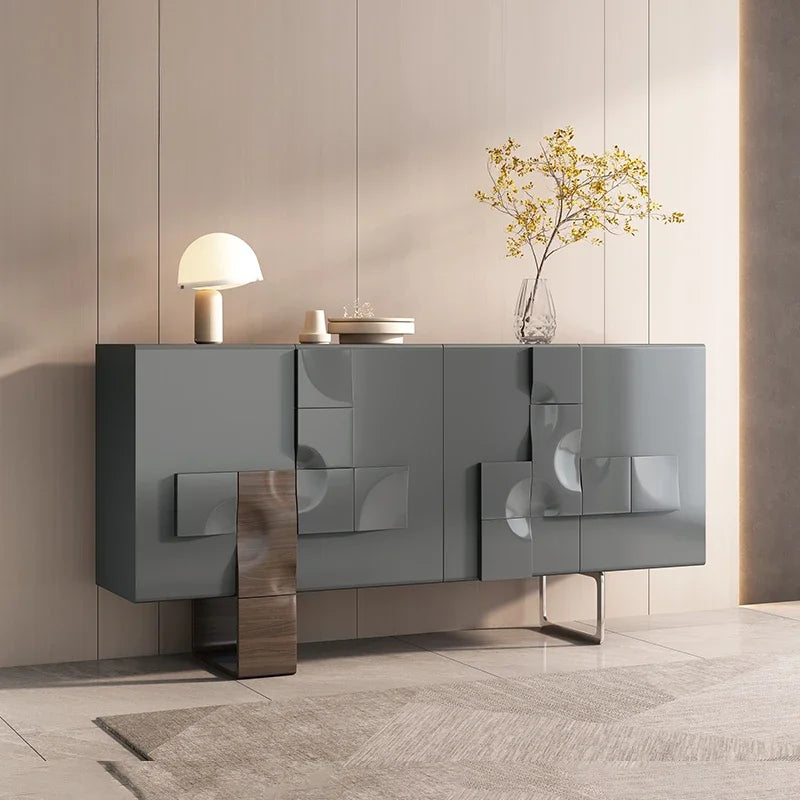Armadio Decorativo Minimalista - Eleganza Italiana per il Tuo Soggiorno