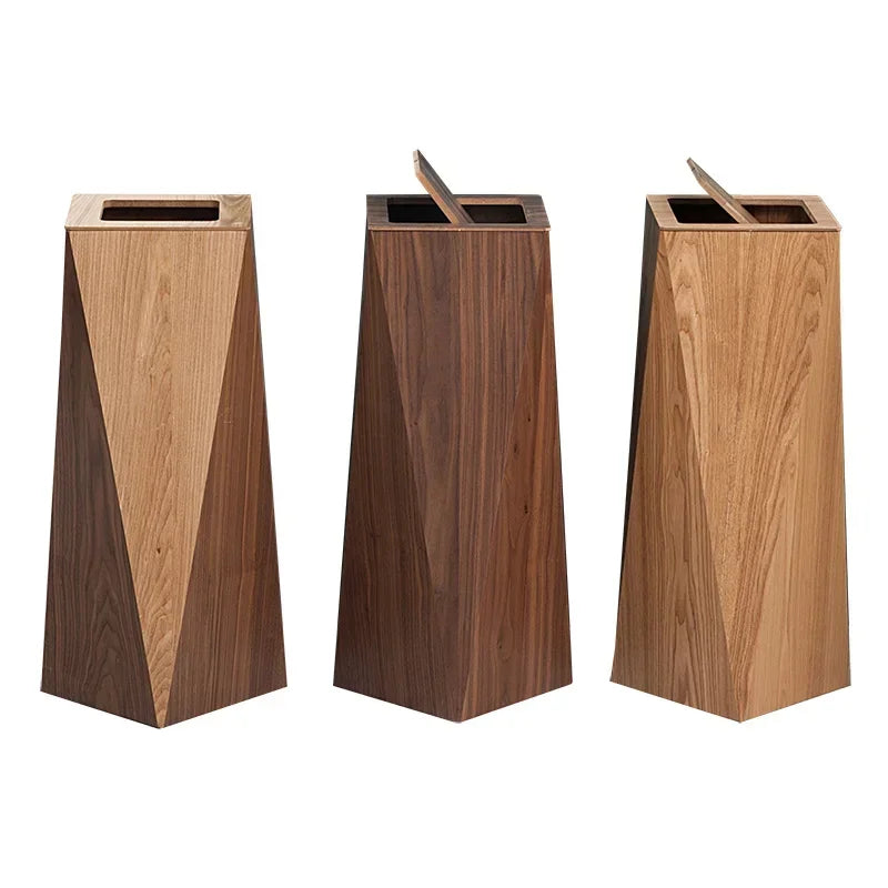 Pattumiera in Legno Nordic Light - Stile e Funzionalità per Ogni Ambiente