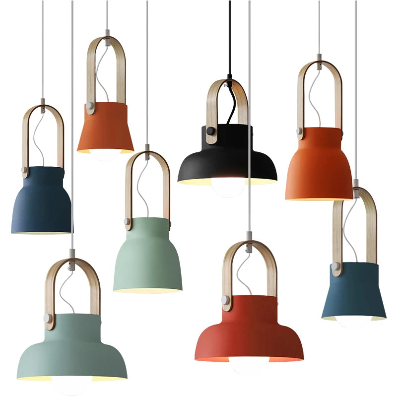 Eleganza Moderna con Lampada a Sospensione Loft Macaron