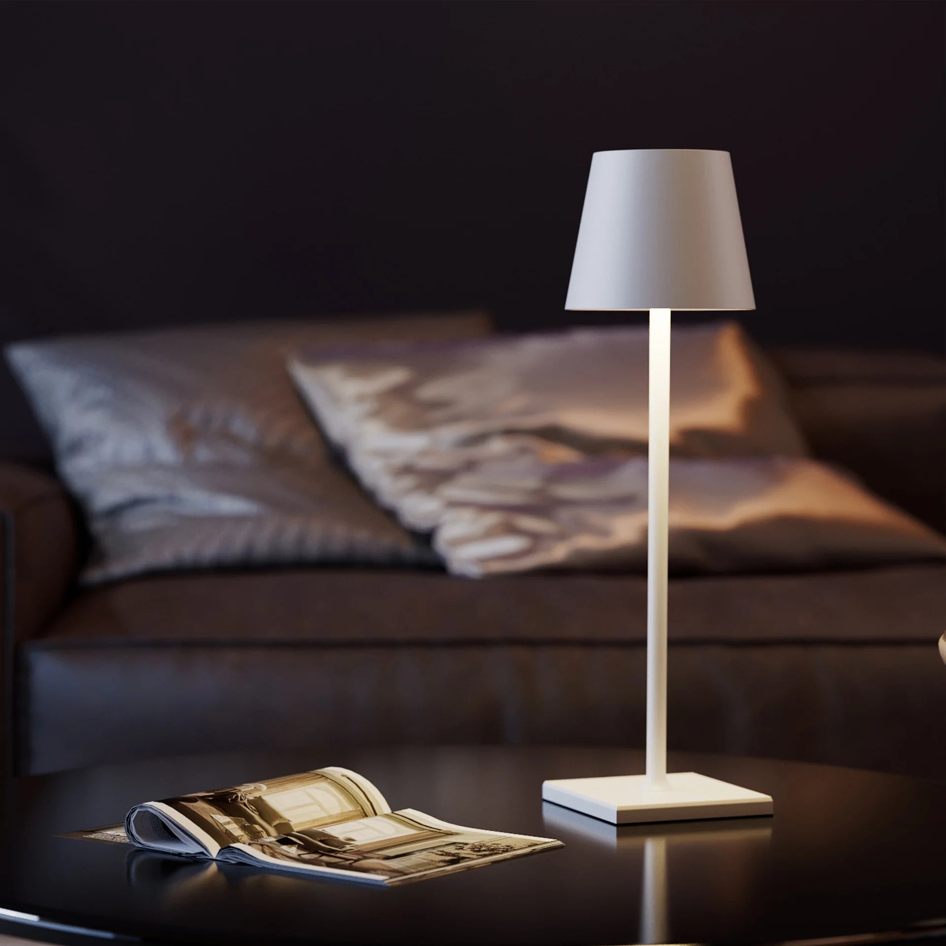Raffinatezza Moderna con Lampada da Tavolo Ricaricabile