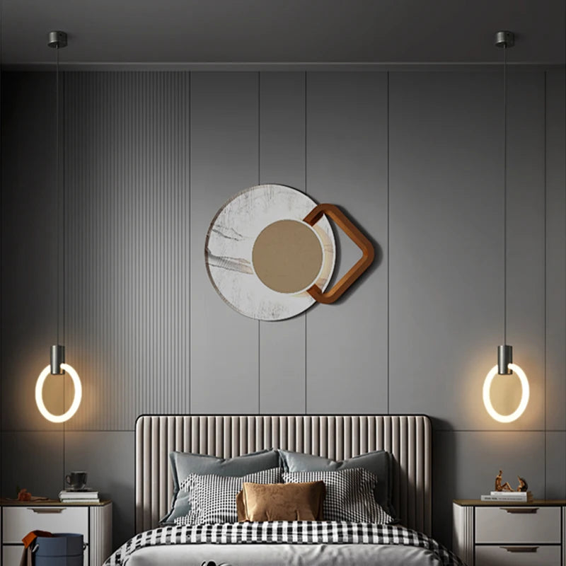 Lampada a Sospensione LED Nordica - Illuminazione Moderna per Soggiorno e Tavoli da Pranzo